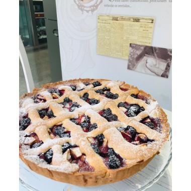 Tarte de Maça, Canela e Amoras