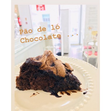 Pão-de-ló de chocolate