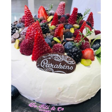 Bolo de chantilly c/ frutos...