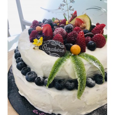 Bolo de Aniversário Frutos...